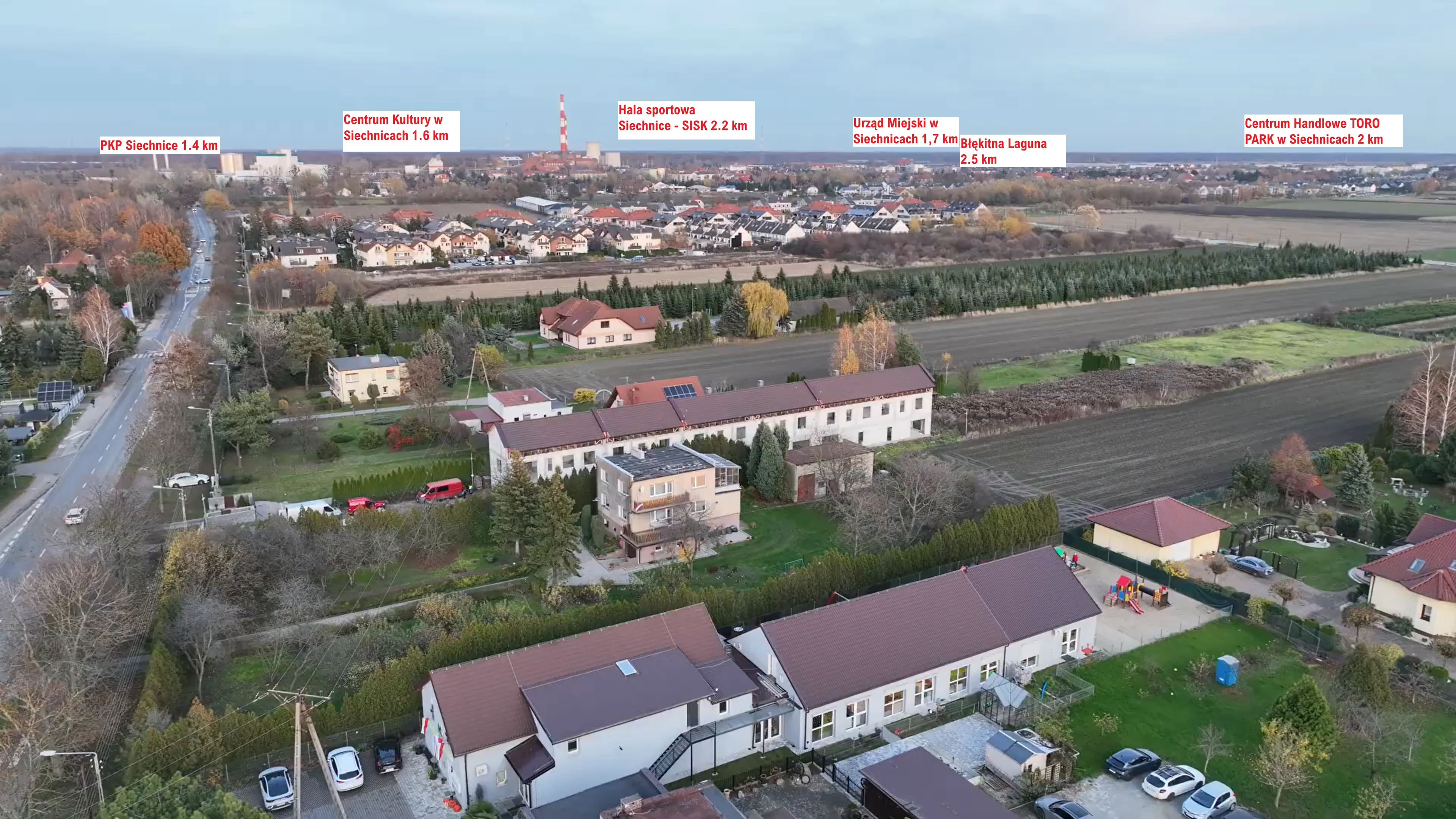 Widok okolicy osiedla