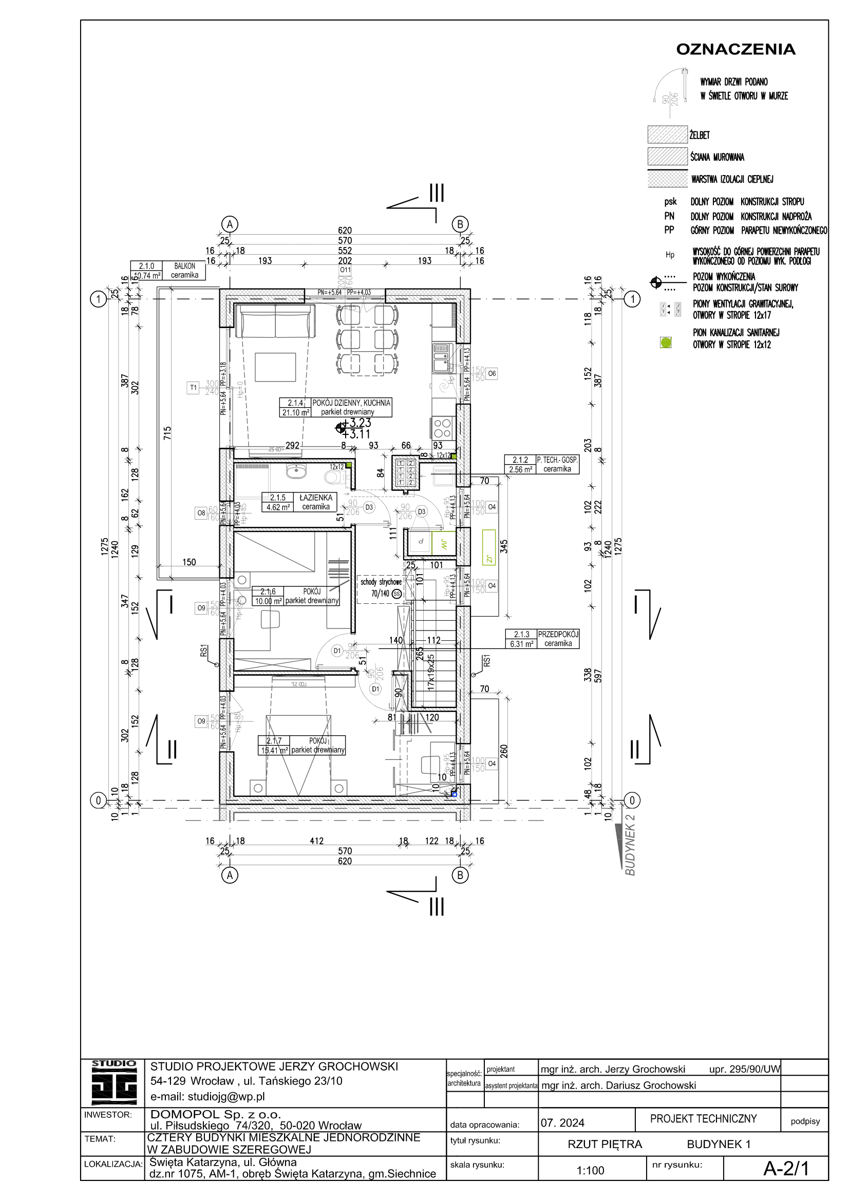 Plan drugiego lokalu
